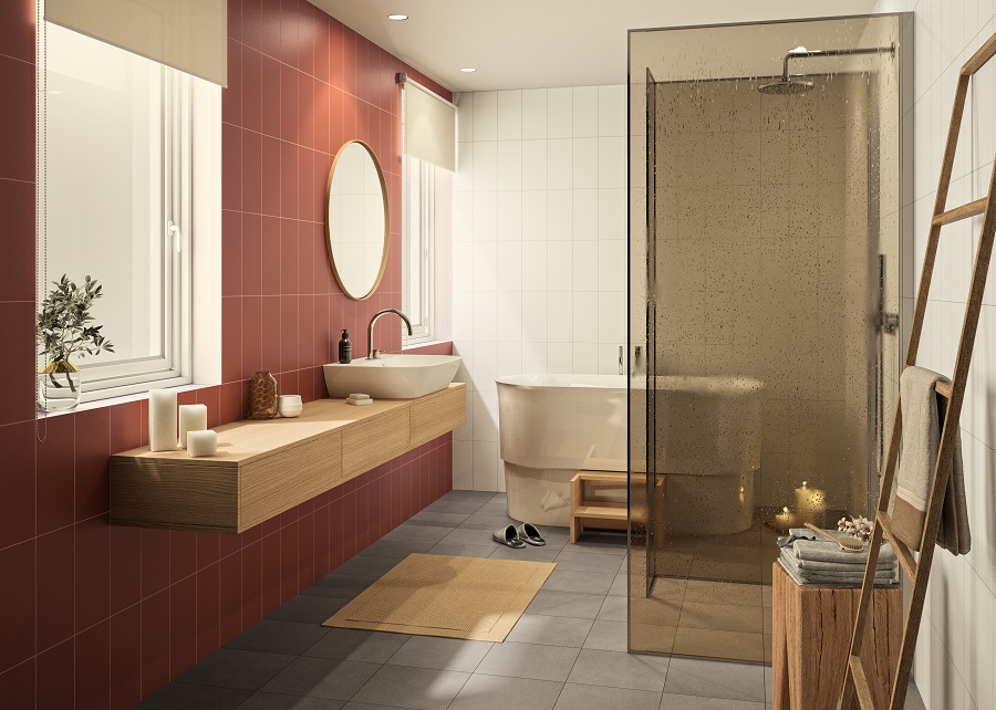 Badkamersfeer Cosy - Lake Brown I Motto by Mosa