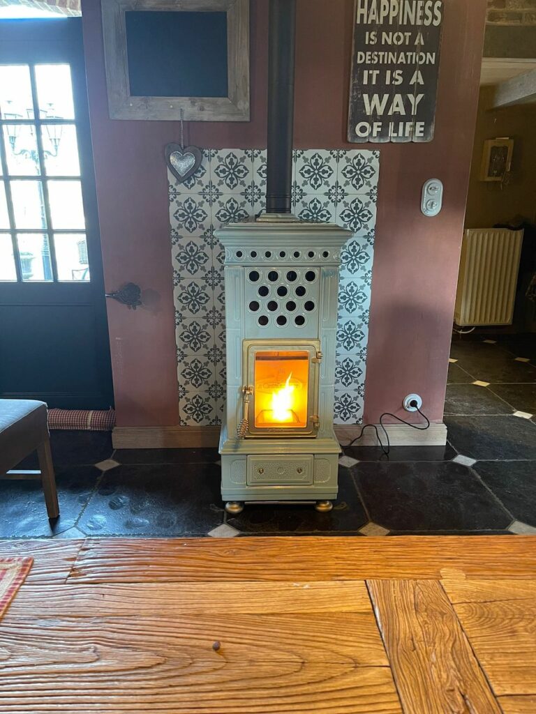 Klassieke keramische pelletkachel | Art of Fire