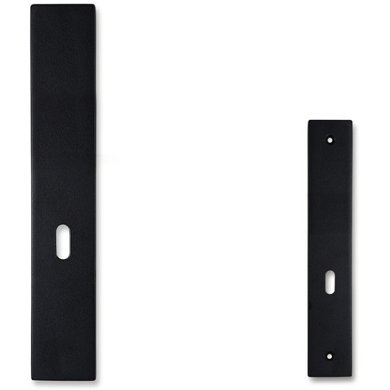 Eliot schild voor (meter)kast - mat zwart  | Deurklink24