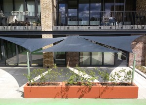 Overkapping met doek | ZONZ - ZONZ sunsails