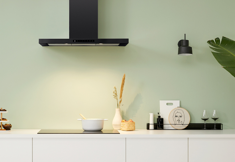 Matzwarte afzuigkap | Pelgrim