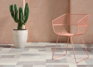 Tegelvloer Jumble Stone met grafische dimensie - 