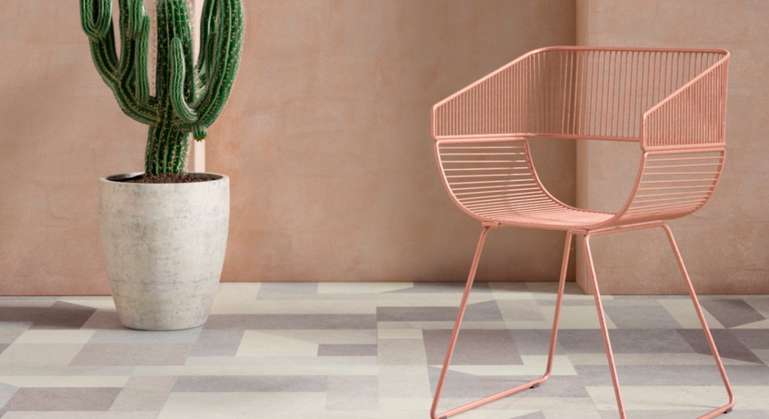 Tegelvloer Jumble Stone met grafische dimensie