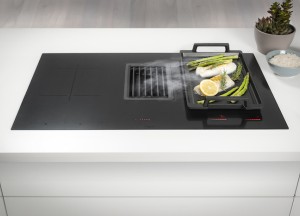 Pelgrim Inductiekookplaat met geïntegreerde afzuiging
