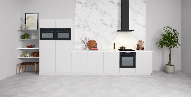 Matzwarte combi-stoomoven | Pelgrim