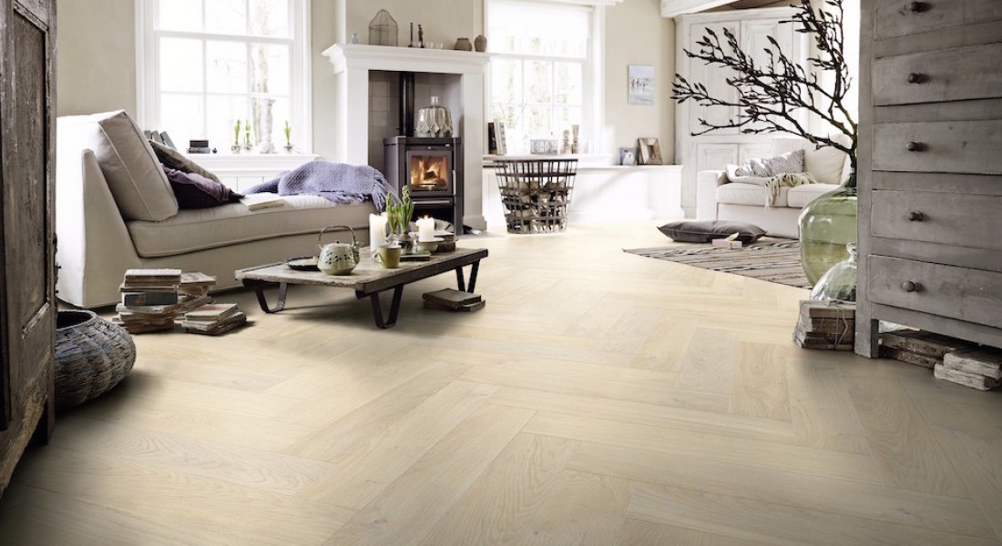 Modern parket met oude legpatronen