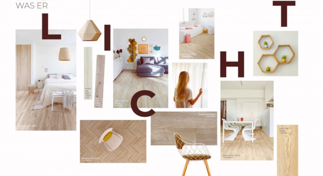 Lichtkleurige PVC vloeren met Scandinavisch kantje