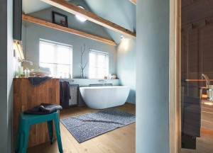 Doen, laminaat in de badkamer - Van Manen Vloeren