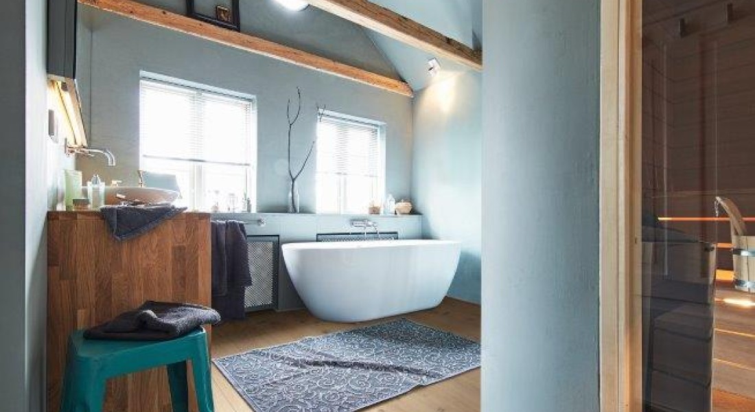 Doen, laminaat in de badkamer