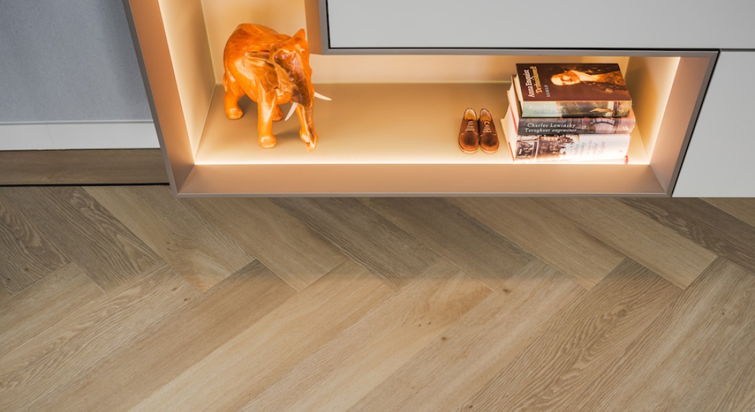 Een visgraat vloer voor elke ruimte