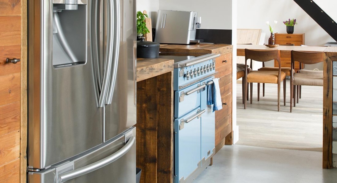 Keukens van steigerhout