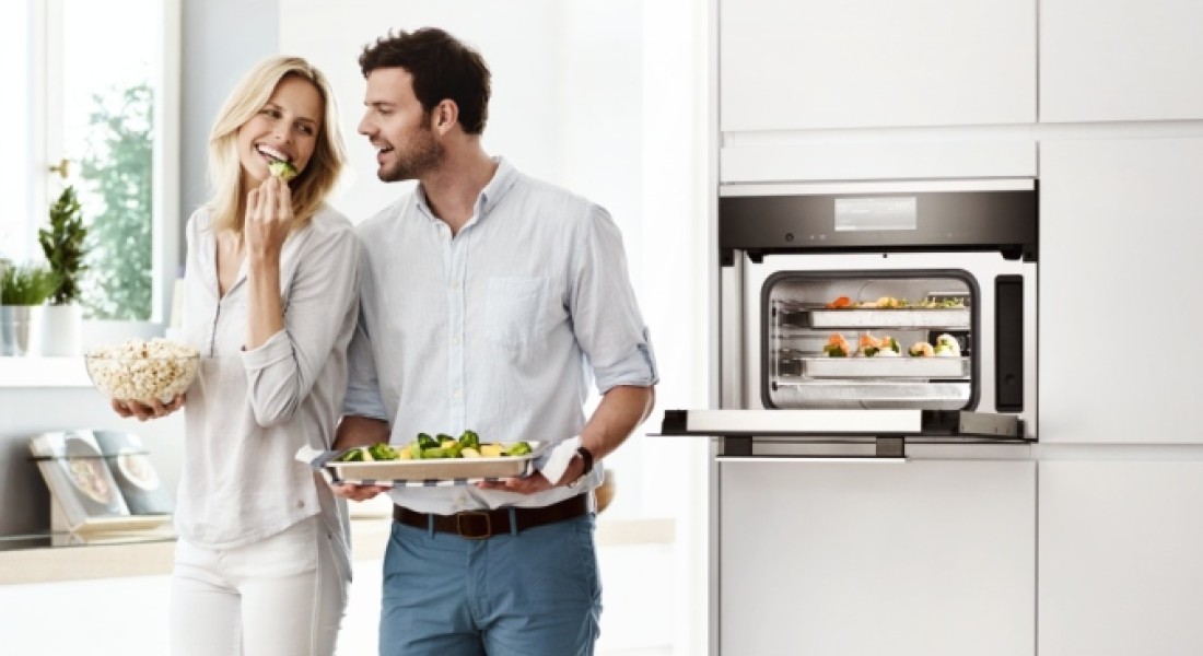 Stoomoven en magnetron in één van Miele