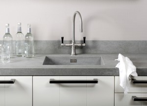 Keukenbladen met betonlook - Kemie werkbladen