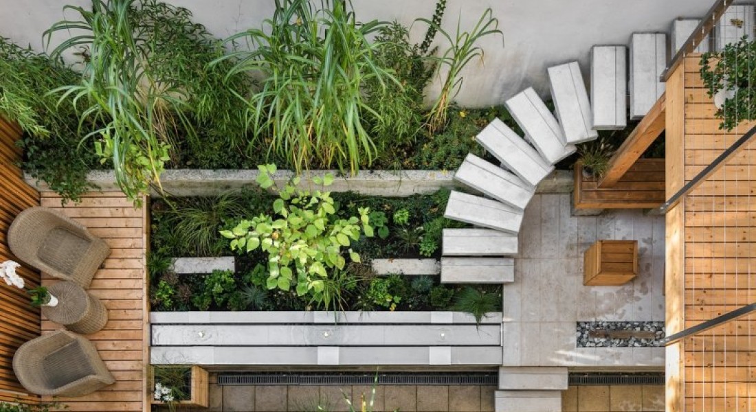 Betrek de tuin bij het interieur in huis 