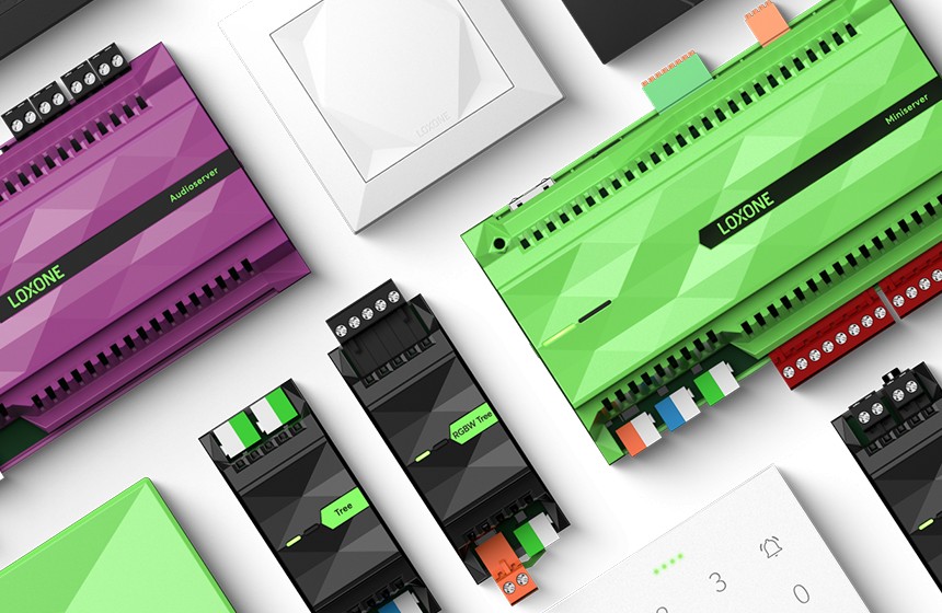 Ontdek alle producten en functionaliteiten van Loxone