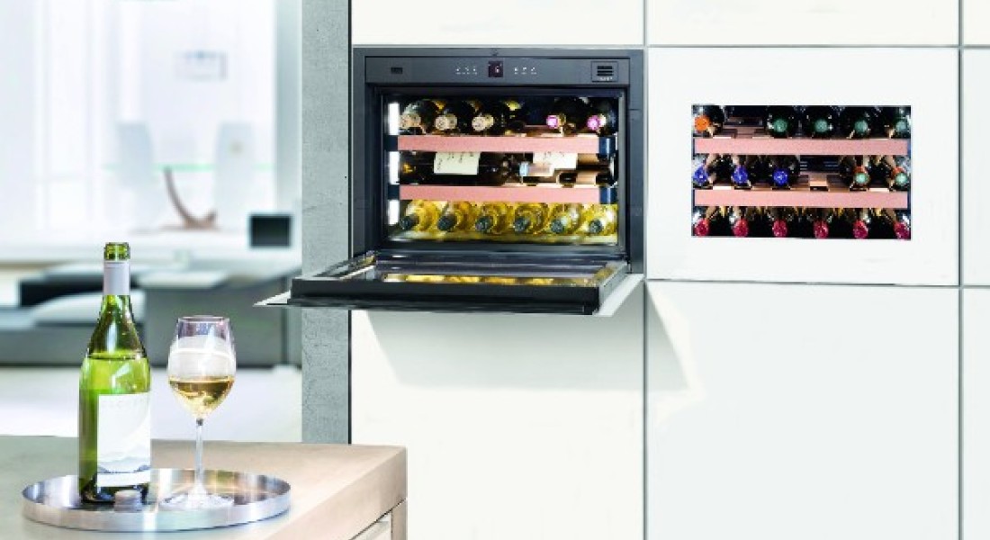 Inbouw wijnbewaarkast met glasdesign van Liebherr