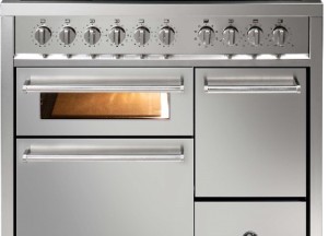 100 triple pizza brood bakoven | Steel - Steel