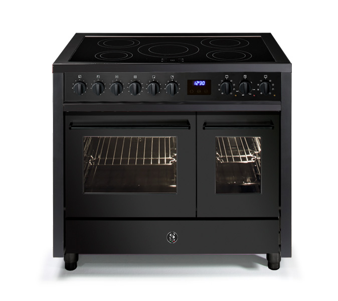 All Black inductiefornuizen | Steel