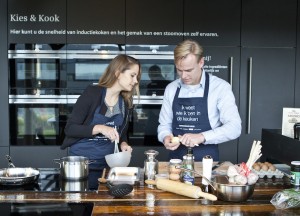 Keukenapparatuur uitproberen bij inspiratiehuis - 