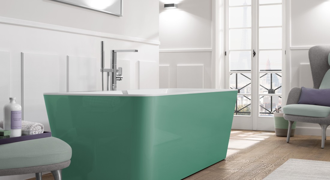 Kleuraccenten voor een sfeervolle badkamer