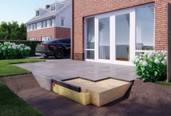 Slimme wateropvang terras | ACO House&Garden - Aco House &amp; Garden