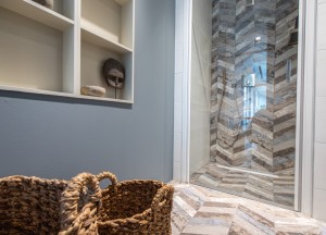 Gekleurde douchegoot zwart wit & goud | ACO ShowerDrain