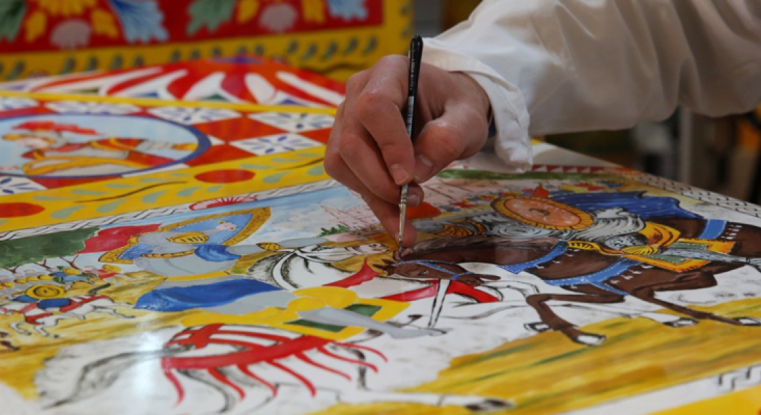 Artistieke Smeg koelkasten beschilderd door Dolce & Gabbana