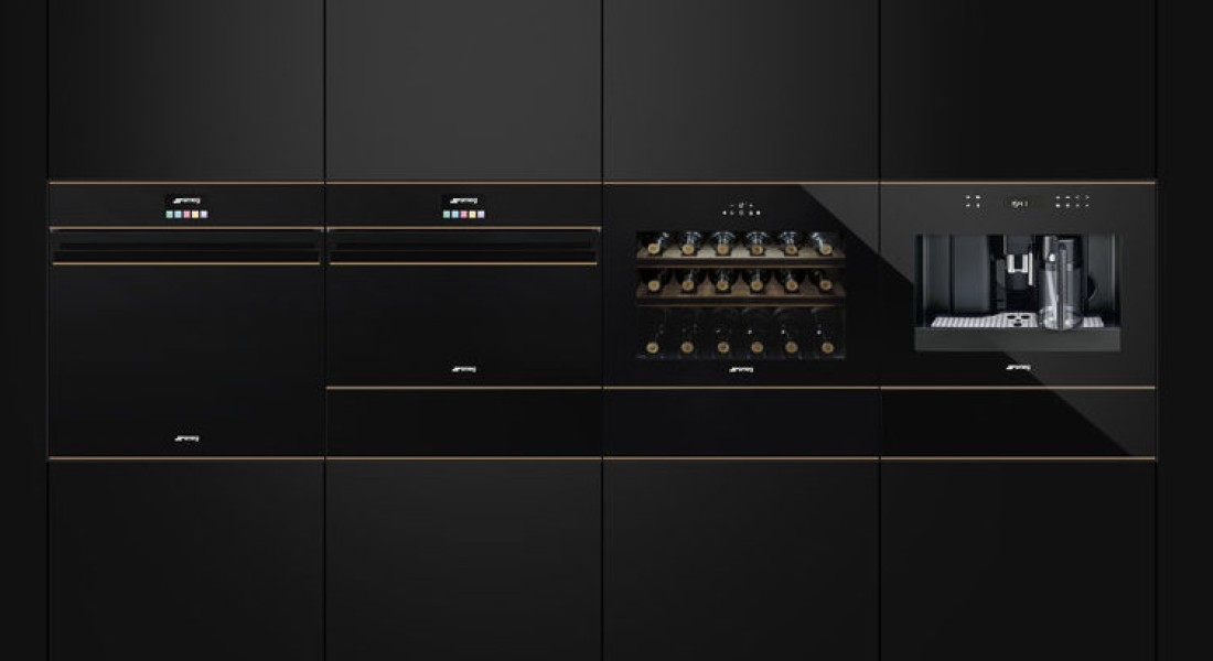 De compleet nieuwe inbouwapparatuur van Smeg