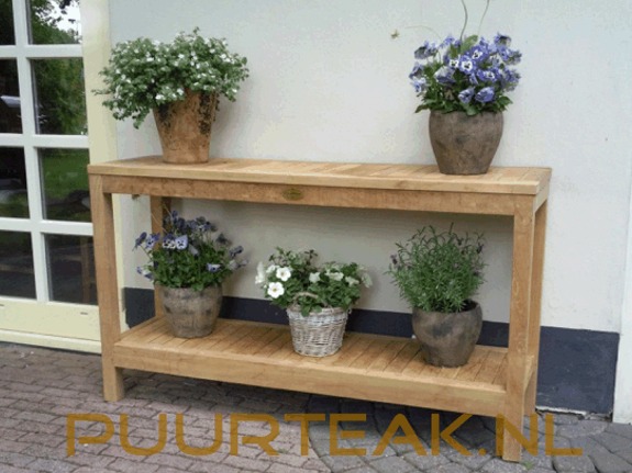 Teak sidetable Roma | Puurteak