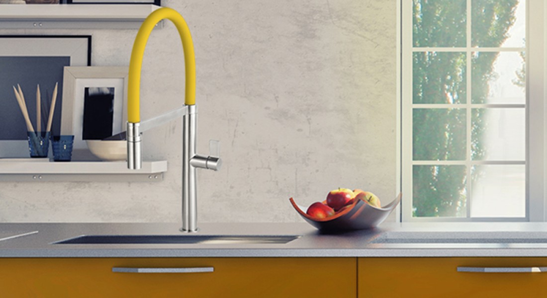 Kleur in de keuken met Caressi Colours