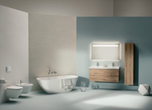 LUA collectie van LAUFEN is groot, ruim en rond - LAUFEN