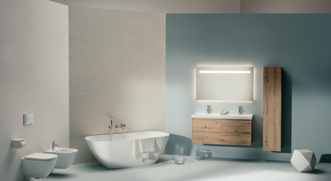 LUA collectie van LAUFEN is groot, ruim en rond