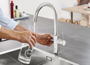 Grohe Blue Home kraan voor gefilterd, bruisend & gekoeld water - 