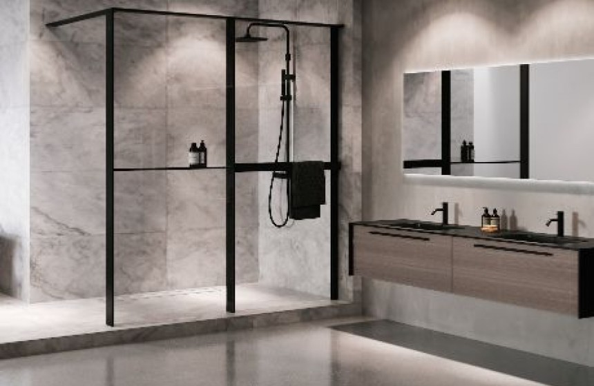 Novellini douche wanden