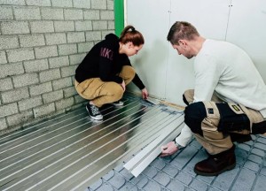 Houten ondervloer met vloerverwarming  | WARP Systems - WARP Systems