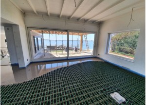 Vloerverwarming met beperkte opbouwhoogte  | WARP Systems