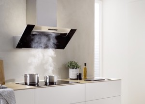 Design voor de keuken - berbel 'hoofdvrije' wandkappen - 