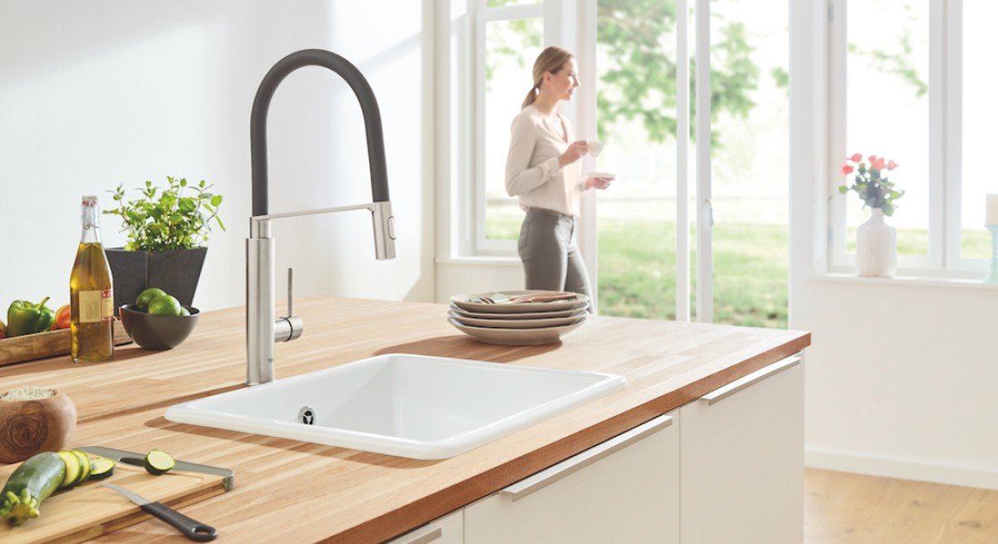 Grohe professionele keukenkranen. Eyecatcher in je keuken