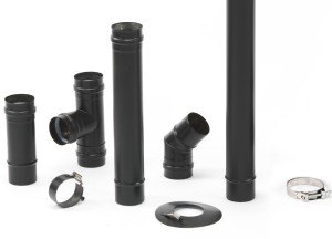 Rookgasafvoer voor pelletkachels | PaH-flex - PAH-flex