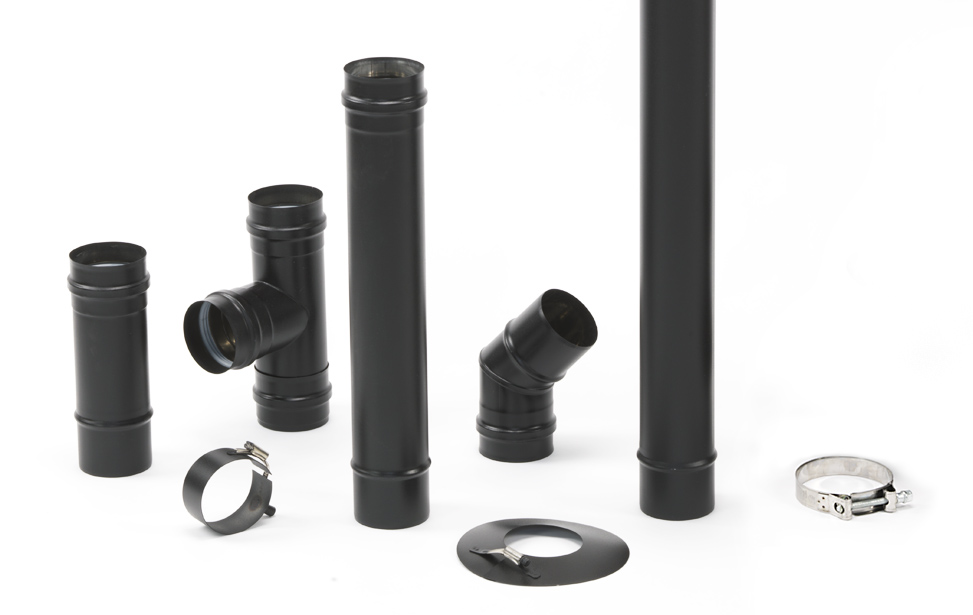 Rookgasafvoer voor pelletkachels | PaH-flex