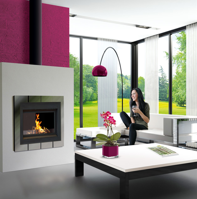 Driewandig rookkanaal houtkachel | Poujoulat