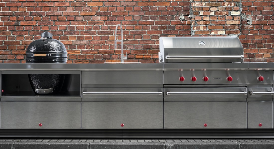 Luxe buitenkeuken: Wolf Outdoor Kitchen