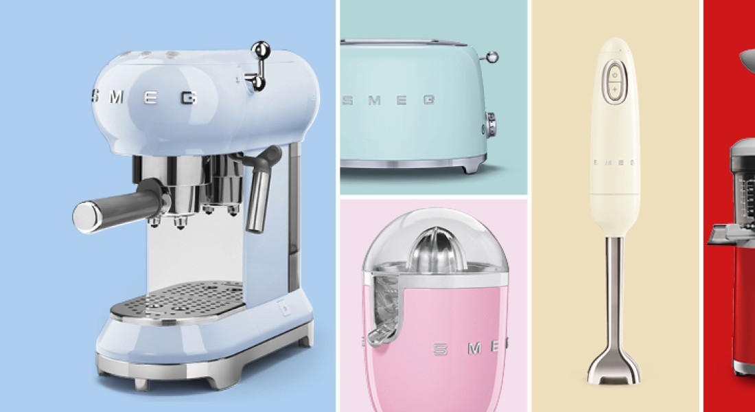Kitchengoals! Smeg keukenapparaten in 50style