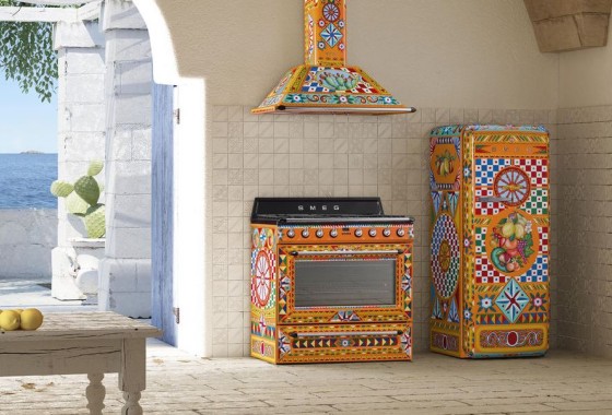Keuken in Italiaanse sfeer met Smeg en D&G! - Smeg