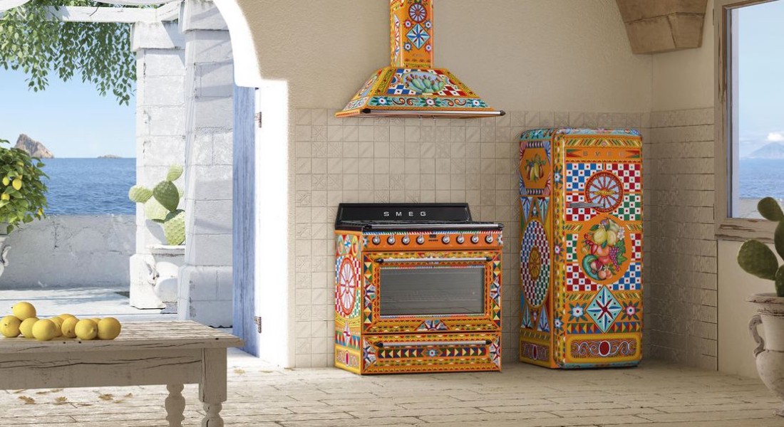 Keuken in Italiaanse sfeer met Smeg en D&G!