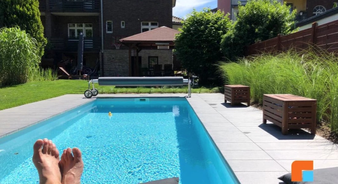 Verwarm het zwembad met de zon