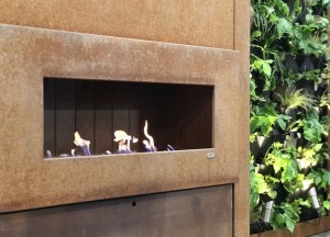 Cortenstaal buitenhaard | Zeno