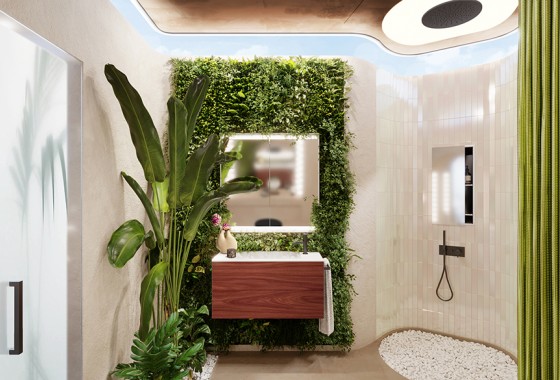 De mooiste badkamerontwerpen van architecten bij Geberit ontwerpwedstrijd - Geberit