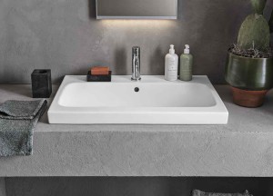 Mat wit trend in de badkamer - Geberit