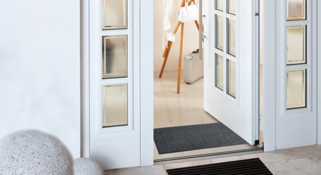 Nooit meer met vieze voeten naar binnen!